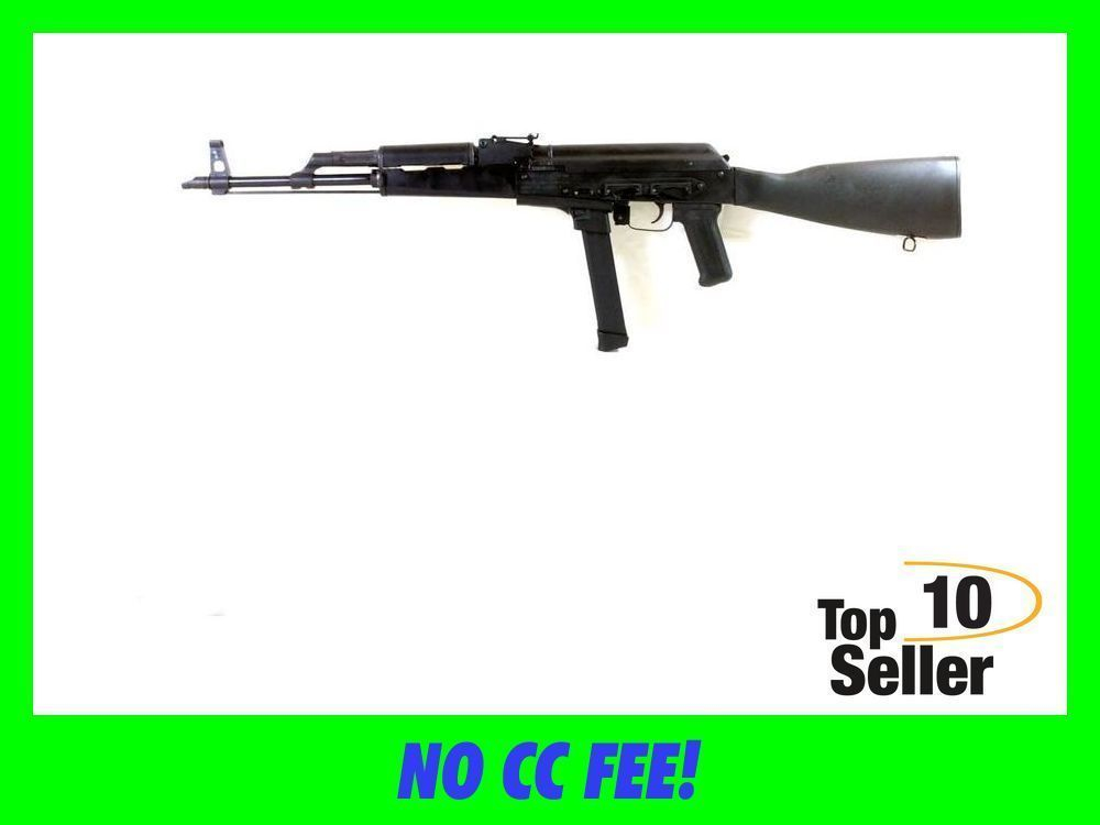 CENTURY ARMS WASR-M AK-9MM RIFLE AK-9 TACTICAL POLYMER 16” 33RD GLOCK...-img-0