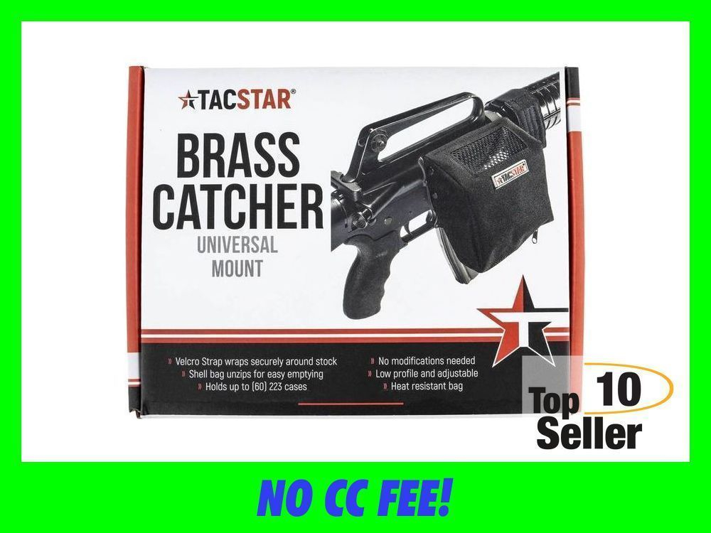Lyman 1081245 Universal Brass Catcher Black Canvas Velcro Mount - Holsters  & Gun Leather at  : 1019505184