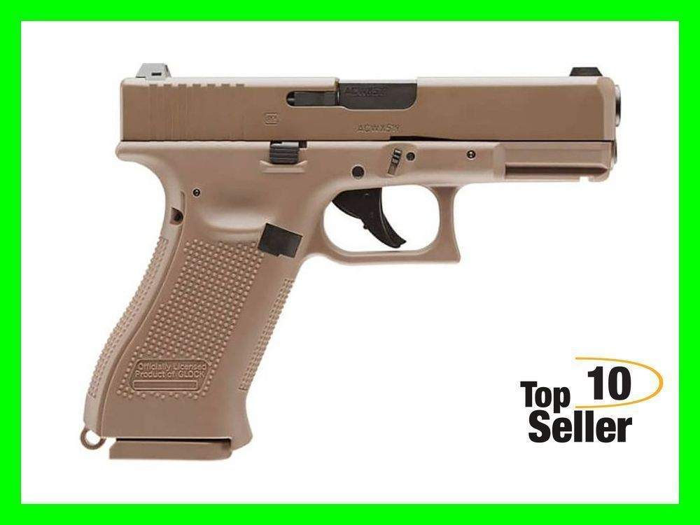 Umarex Glock Air Guns 2255212 G19X BB Gun Pistol CO2 177 18rd Coyote ...