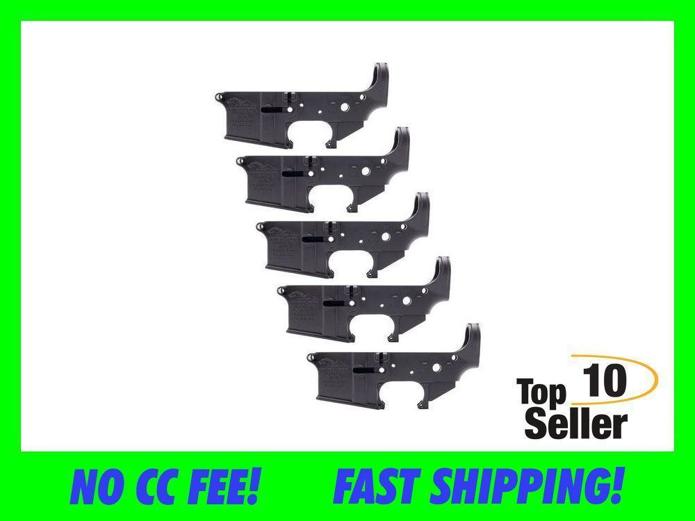 5 Pack of Lowers Anderson Lower Receiver AR-15 Receivers-img-0