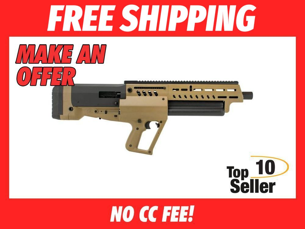 IWI TS12 TAVOR 12 GAUGE 18.5” 15RD FDE TACTICAL 12GA DARK EARTH - Semi ...