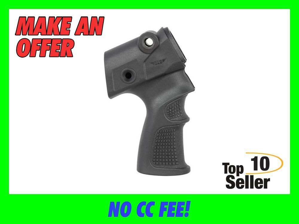 NcStar DLG-108 Pistol Grip Stock Adapter Black Polymer for Remington 870-img-0