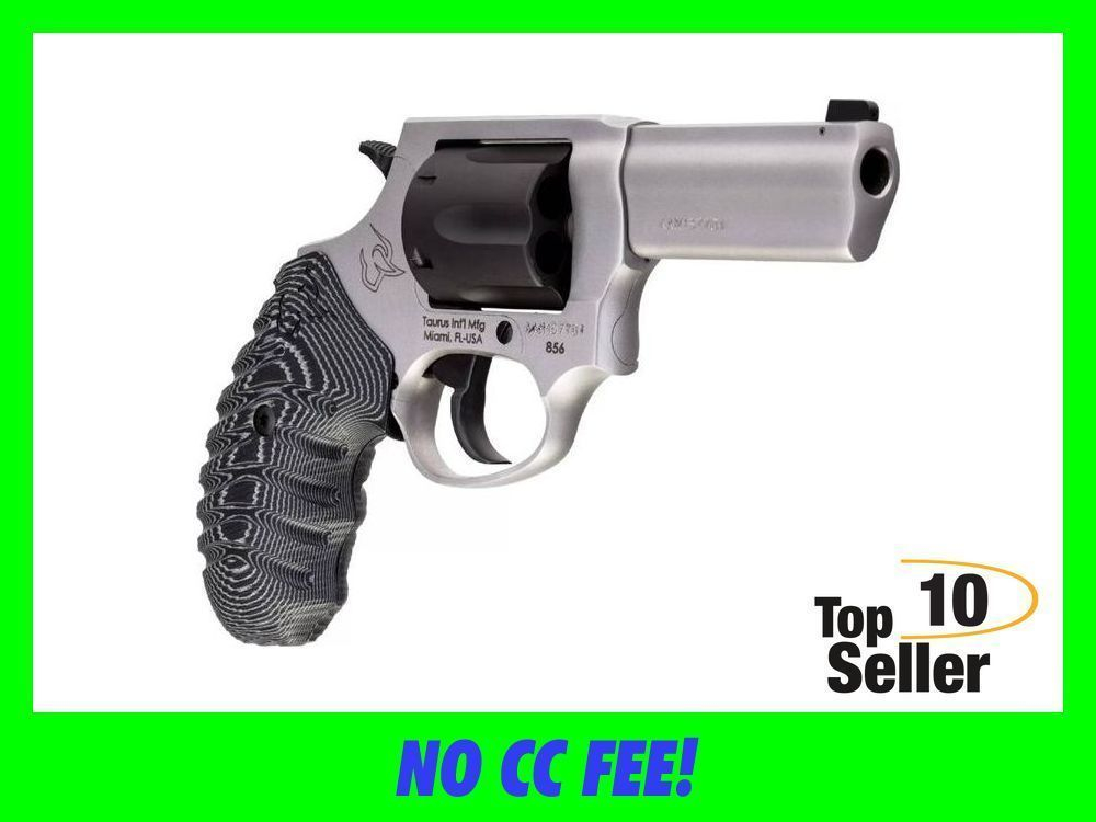 Taurus 856 Defender 38 Special+P M856 3” VZ Grip Tactical 38SPL Revolver-img-0