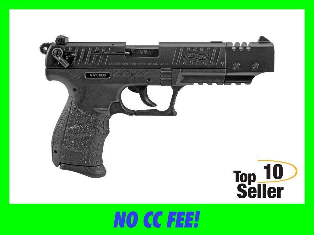 Walther P22 Target 22 LR Semi Auto Pistol 5” 10+1 CA Compliant 22LR-img-0