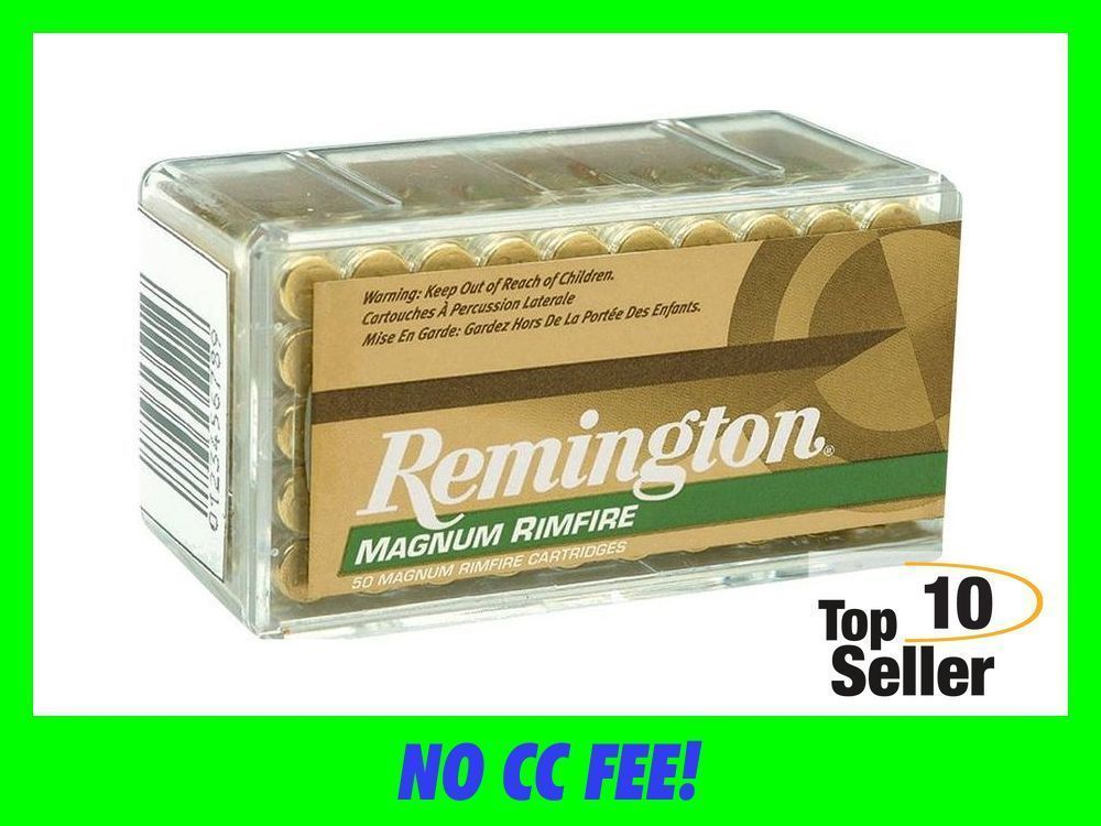 Remington 22 Magnum RimFire Mag 40 gr Jacketed Hollow Point JHP WMR-img-0