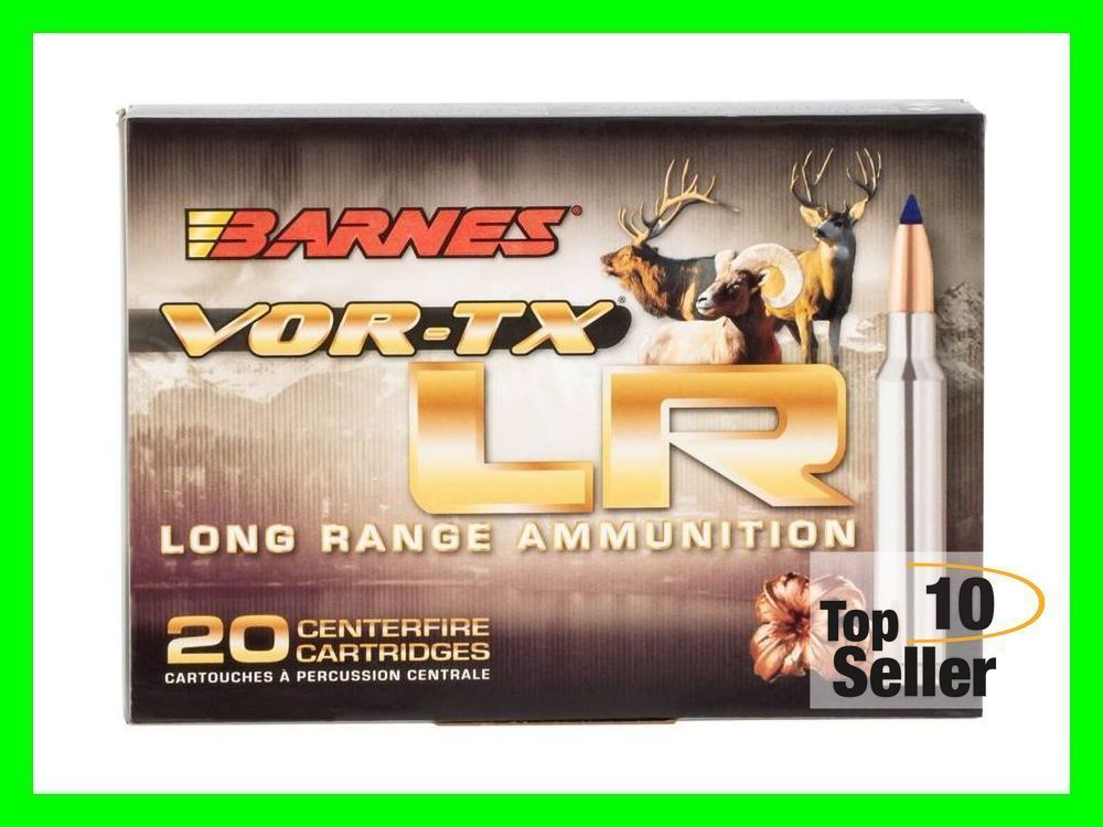 Barnes Bullets 29011 VOR-TX Long Range 300 RUM 190 Gr LRX Boat Tail 20 ...