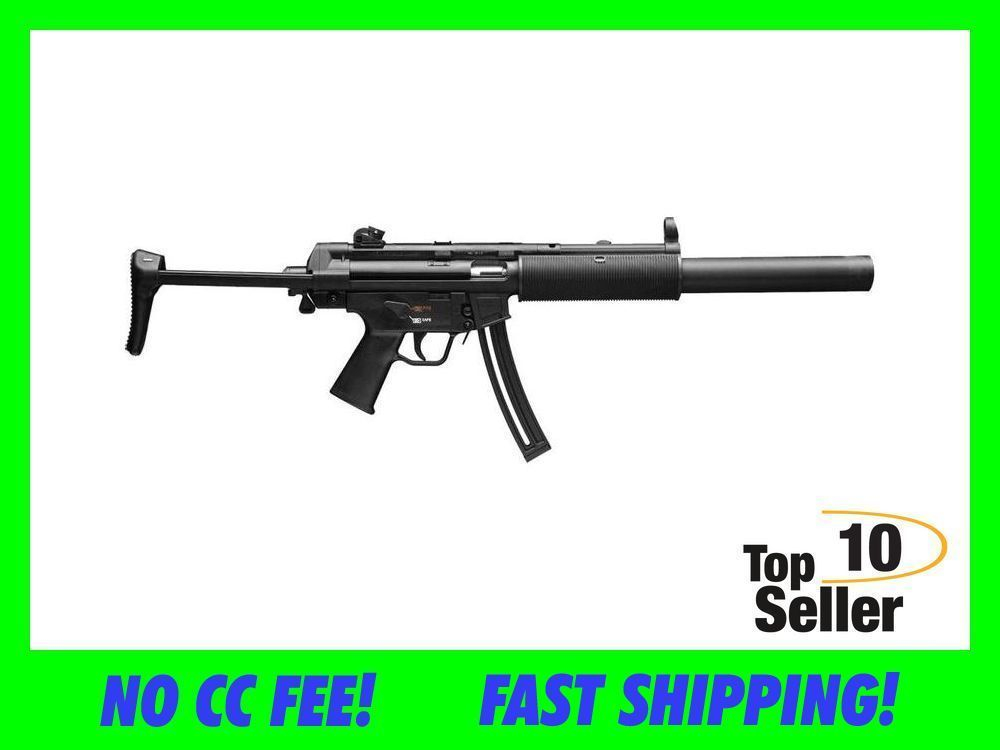 HK 81000468 MP5 22 LR Caliber with 25+1 Capacity, 16.10” Barrel, Black-img-0