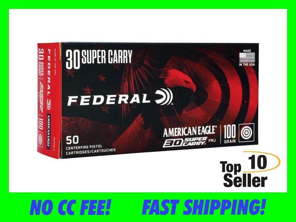 30 Super Carry ammo Federal American Eagle-img-0