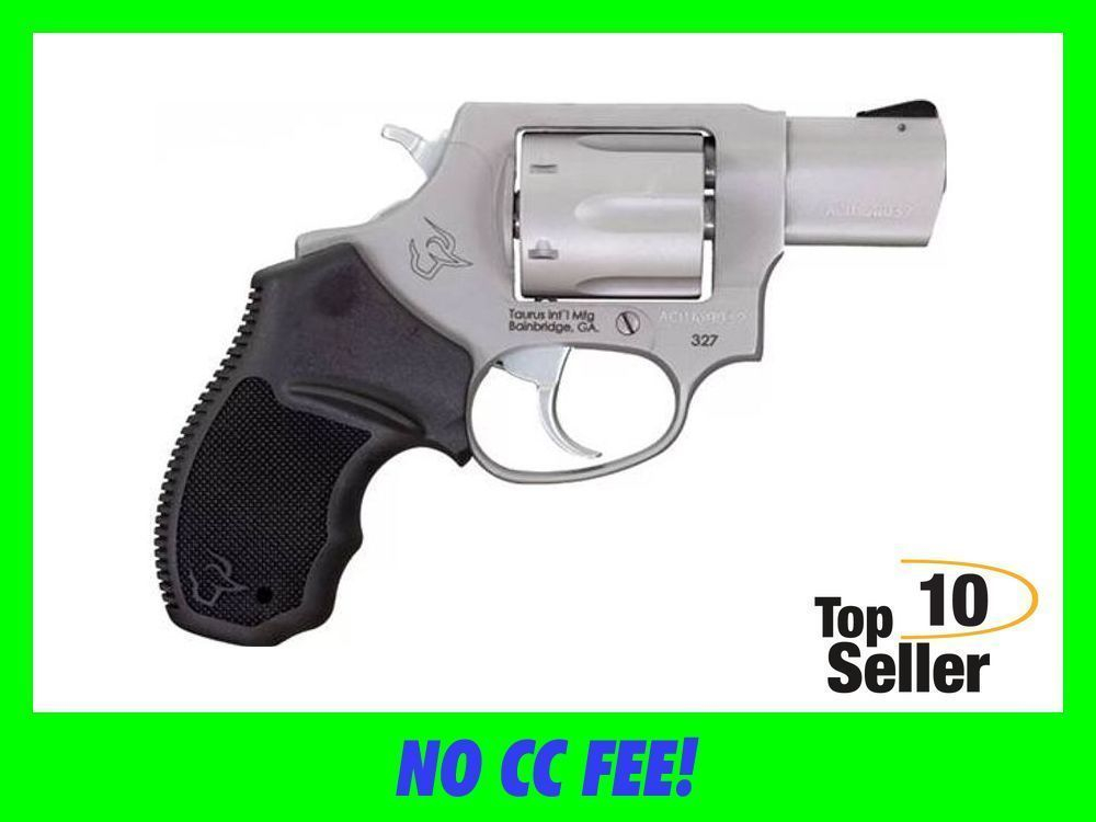 Taurus 232729 327 Small Frame Federal Mag 6rd 2” Matte Stainless Steel-img-0