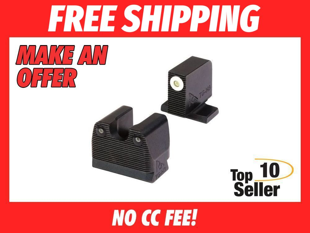 Rival Arms RARA3B231S SIG Sauer 3Dot Night Sights Green Tritium White