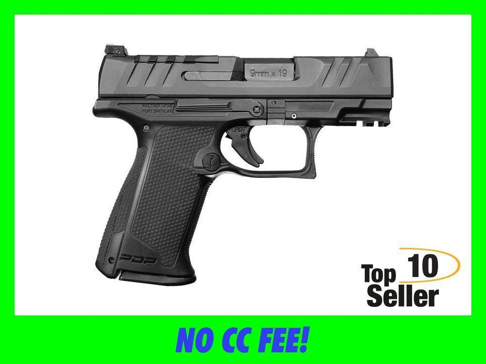 WALTHER 2849313 PDP F-SERIES 9MM 15+1 2MAGS 3.5"-img-0