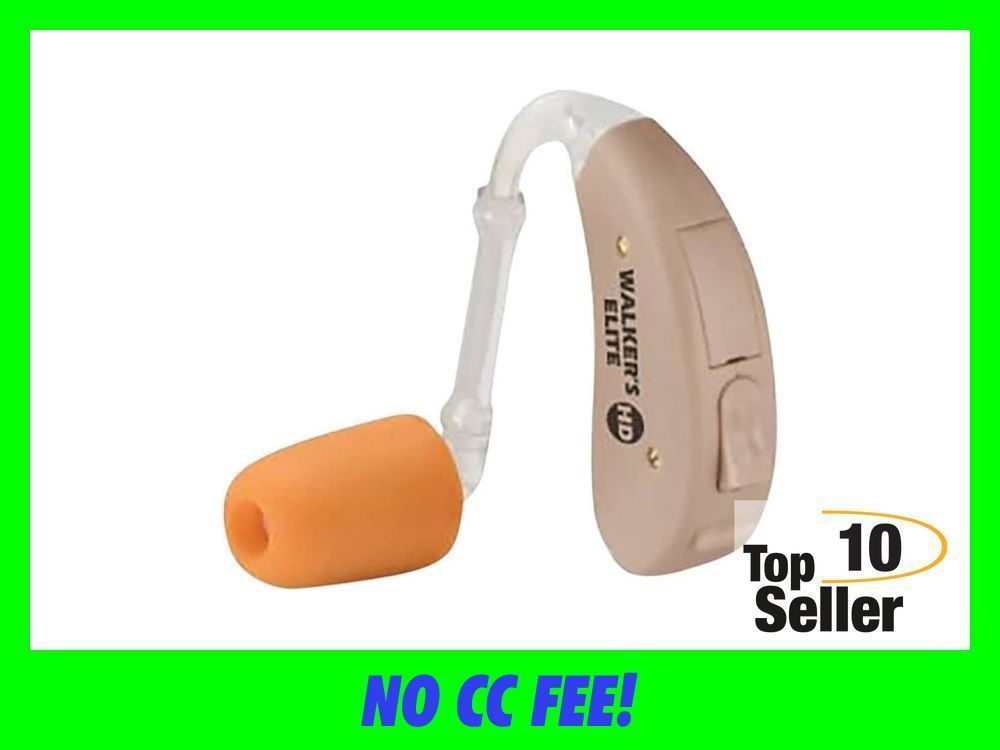 Walker’s WGEXGE1B Game Ear HD Pro Elite Hearing Enhancer 40 dB In The