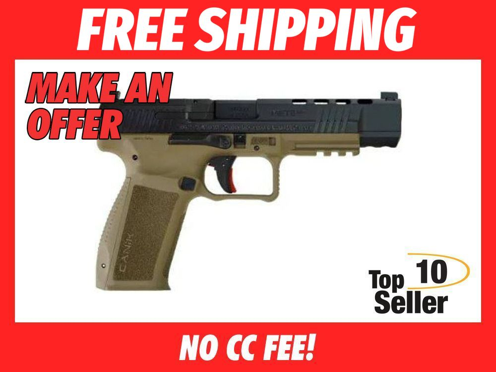 CENT CANIK METE SFX 9MM 5 FDE BLK MA LEGAL 10RD-img-0