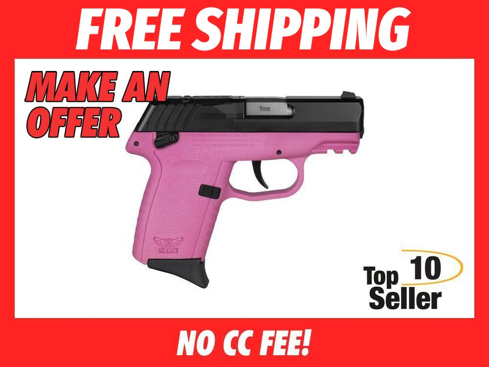 SCCY Industries CPX1CBPKRDRG3 CPX-1 Gen3 RDR 9mm Luger 10+1 3.10” Pink-img-0