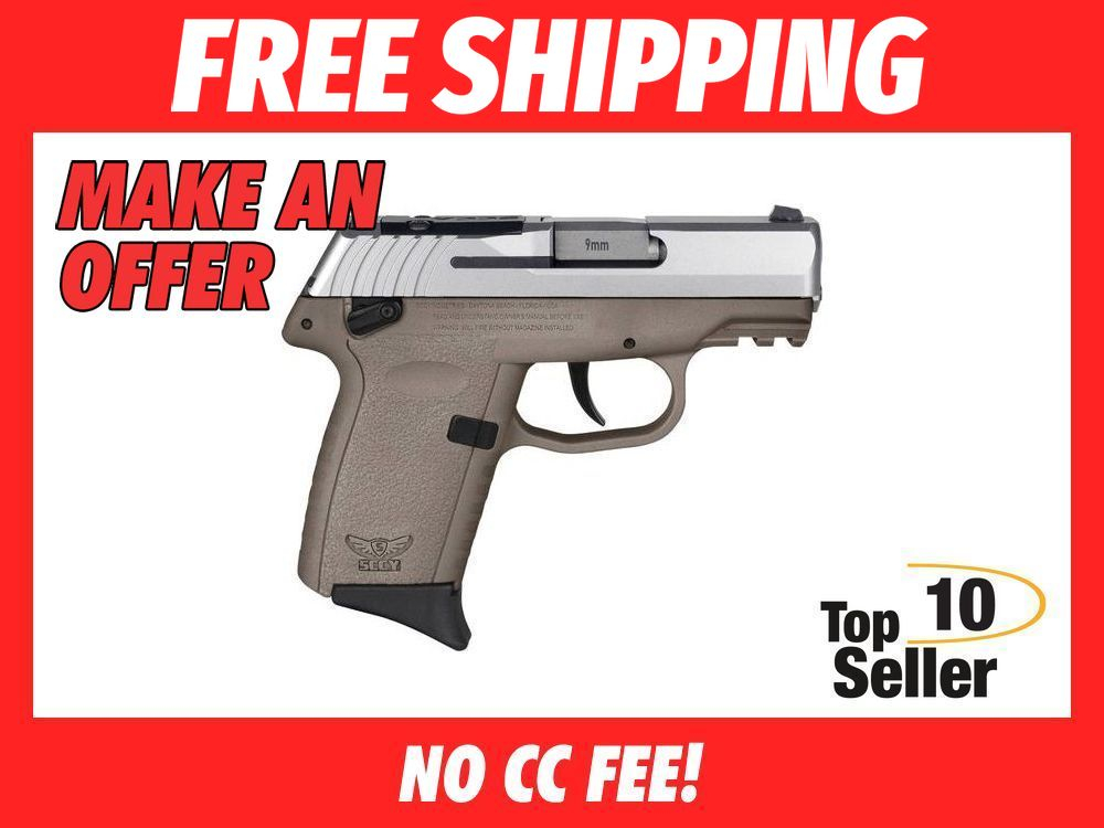 SCCY Industries CPX1TTDERDRG3 CPX-1 Gen3 RDR 9mm Luger 10+1 3.10” Flat-img-0