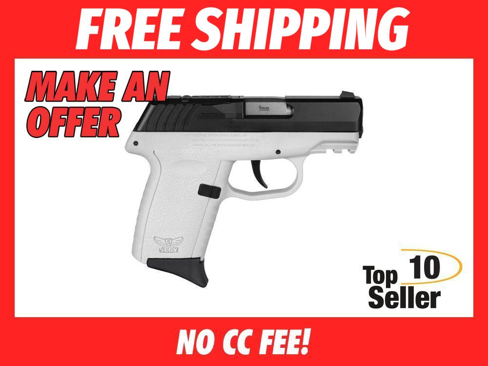 SCCY Industries CPX2CBWTRDRG3 CPX-2 Gen3 RD 9mm Luger 10+1 3.10” White-img-0