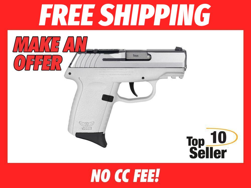 SCCY Industries CPX2TTWTRDRG3 CPX-2 Gen3 RD 9mm Luger 10+1 3.10” White-img-0