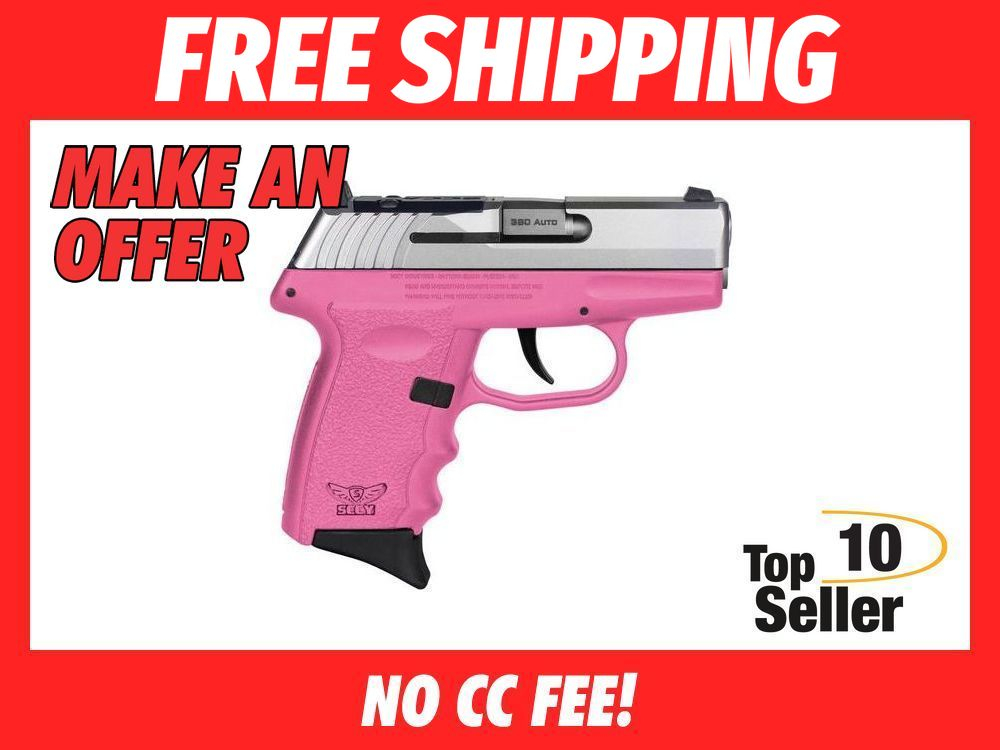 SCCY Industries CPX3TTPKRDRG3 CPX-3 RD 380 ACP 10+1 2.96” Pink...-img-0