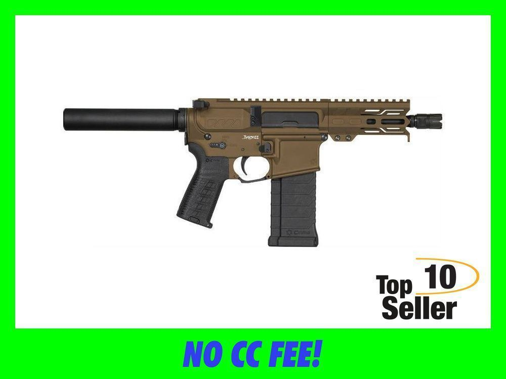 CMMG PE54ABCC7MB Banshee MK4 5.7x28mm 40+1 5”, Midnight Bronze, Buffer