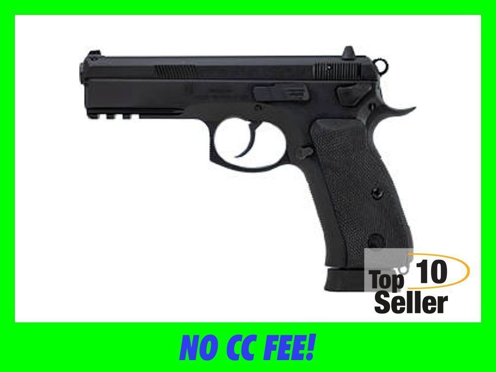 CZ-USA 89352 CZ 75 SP-01 Tactical 9mm Luger 19+1 4.60” Black Steel...-img-0