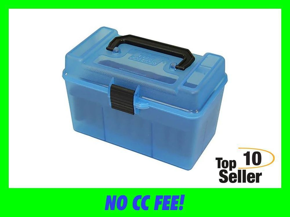 MTM Case-Gard H50RMAG24 Deluxe Ammo Box for 7mm Rem/Mag 300 Win mag..-img-0