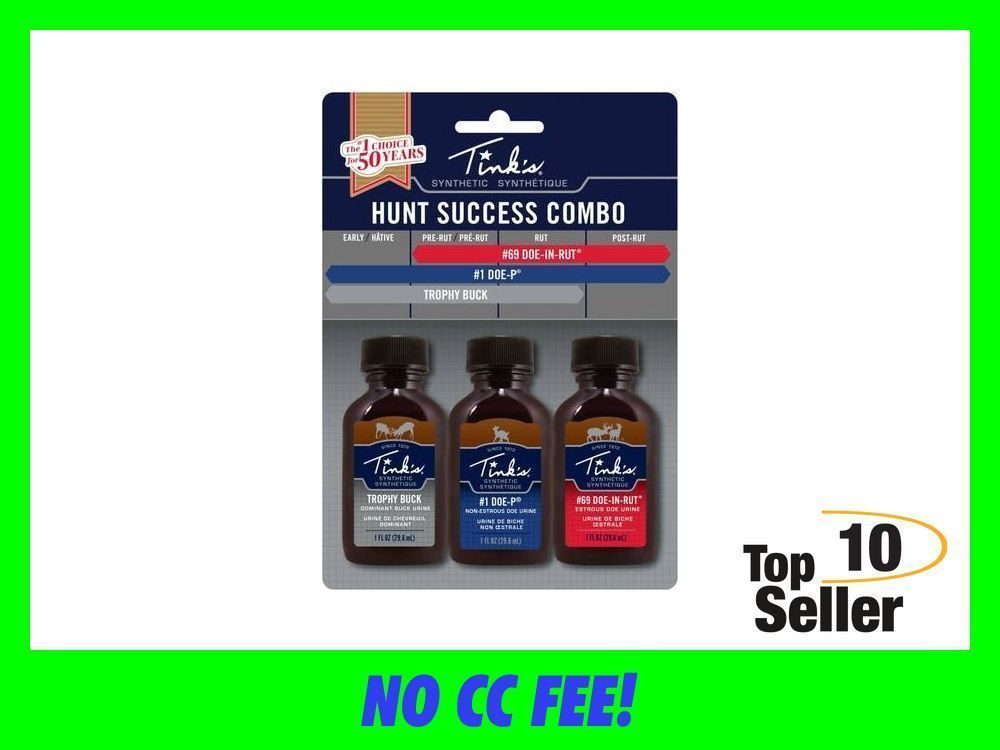 Dead Down Wind W5999 Hunt Success Kit Synthetic Deer Attractant... Hunting Scents & Deer Lure