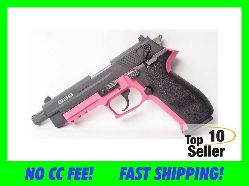 GSG Firefly 22LR ATI Fire Fly Pink TB Threaded - Semi Auto Pistols at ...