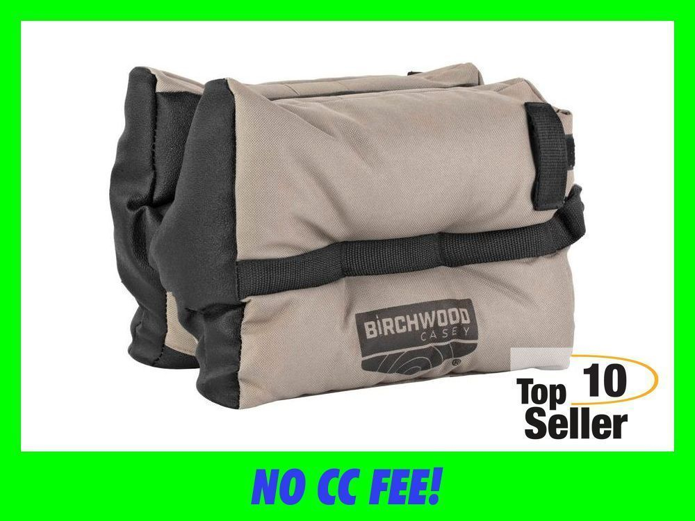 Birchwood Casey TSRB H-Bag Shooting Rest Unfilled Tan Polyester,...-img-0