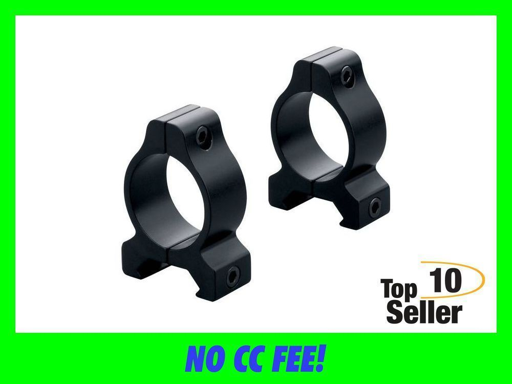 Leupold Rifleman .22 Rimfire Scope Rings 3/8” Dovetail 1” Black Matte ...