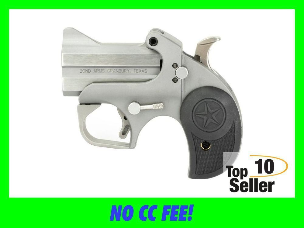 Bond Arms Roughneck Derringer 9MM 2.5” Stainless Pistol-img-0