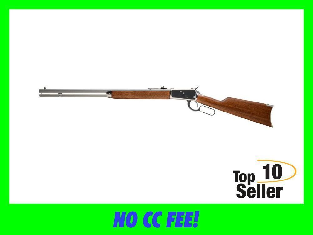 Rossi R92 92 Lever Action Hardwood Stainless 357 Mag 24in 923572493-img-0