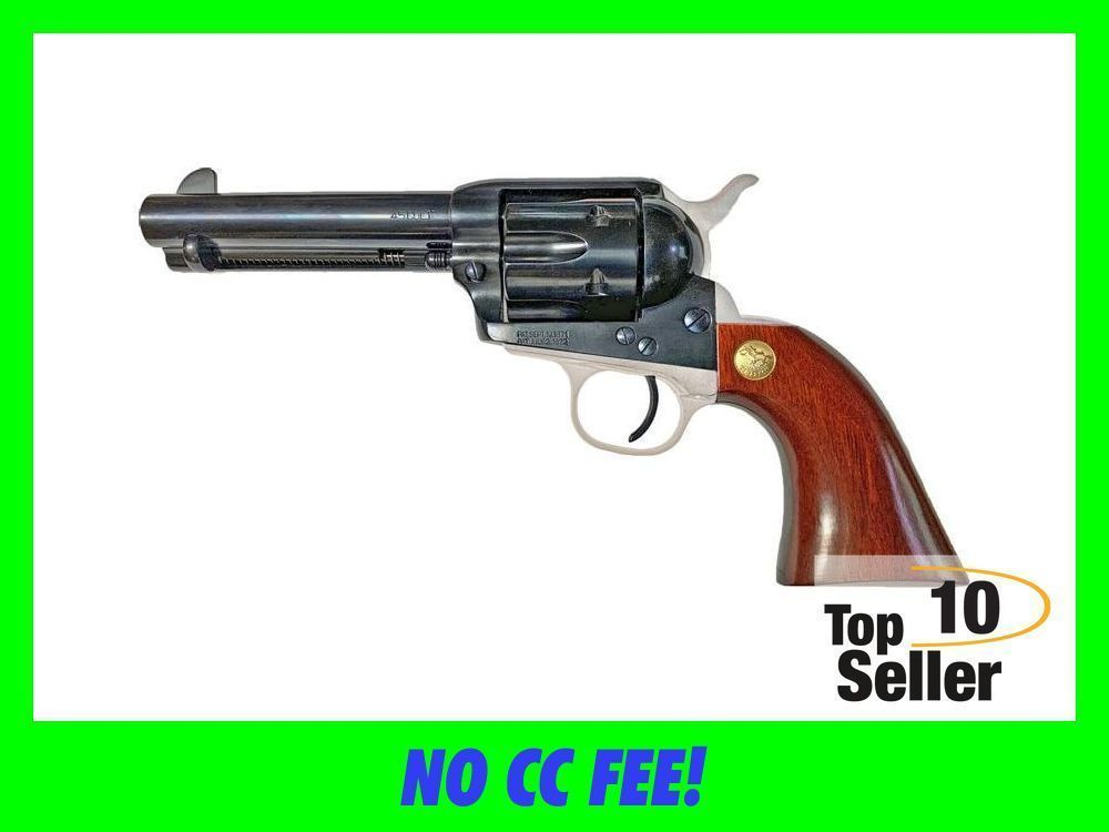 Cimarron MP410B1401 Pistoleer 45 Colt (LC) 6 Shot 4.75” Blued Steel...-img-0