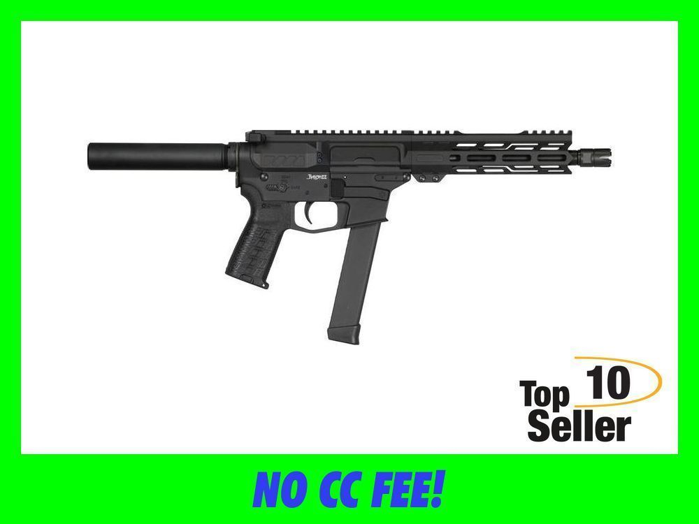 CMMG 99A5163AB Banshee MKGS 9mm Luger 22+1 8” Black Nitride Ambidextrous-img-0