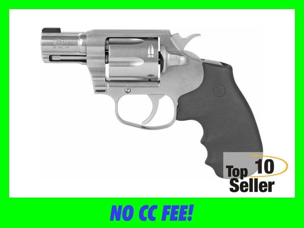 Colt Cobra 38 Special Revolver 6rd 2” Brushed Stainless COBRA-SB2BB Spl-img-0