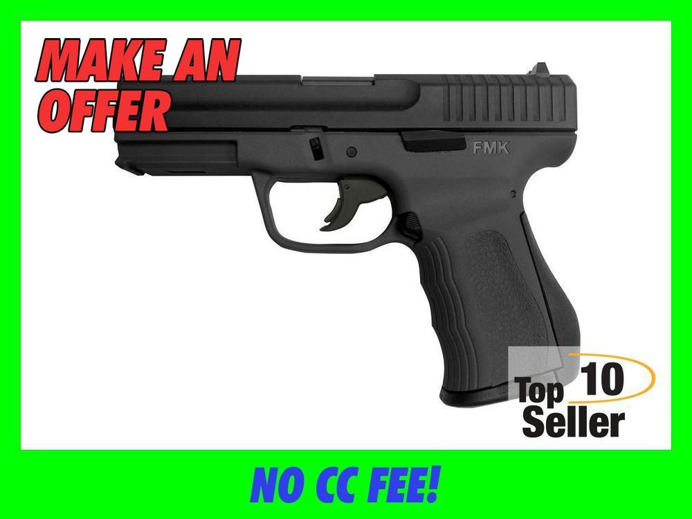 FMK G9C1G2BSSCM 9C1 G2 *CA/MA Compliant 9mm Luger 10+1 4” Black...-img-0