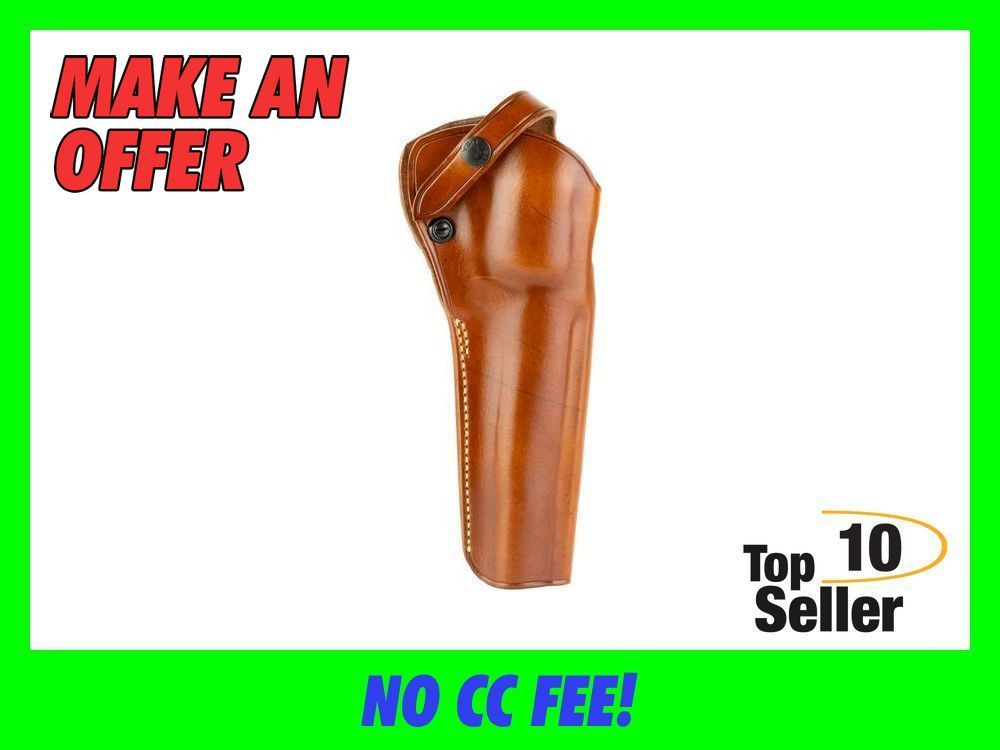 Galco SAO146 SAO Belt Tan Leather Slide Fits Ruger Blackhawk Right Hand-img-0