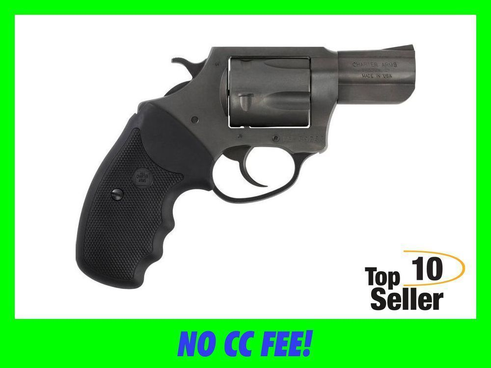Charter Arms 64020 Pitbull Large 40 S&W, 5 Shot 2.30” Black Nitride...-img-0