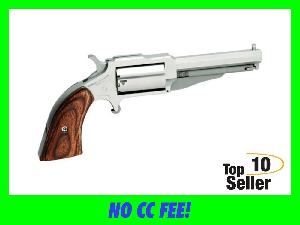 NAA 1860 The Earl 22 Mag 5rd 3” Stainless Revolver Magnum 22WMR WMR-img-0