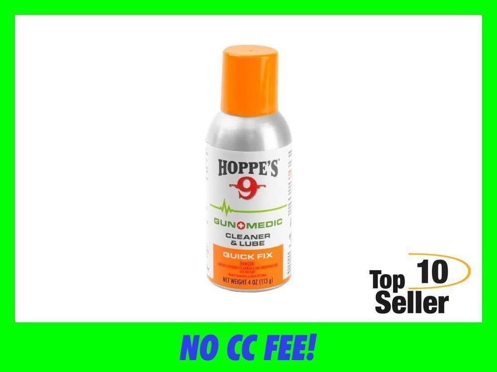 Hoppe’s GM3 Gun Medic Cleaner & Lube 4 oz. Aerosol Can Gun Cleaning