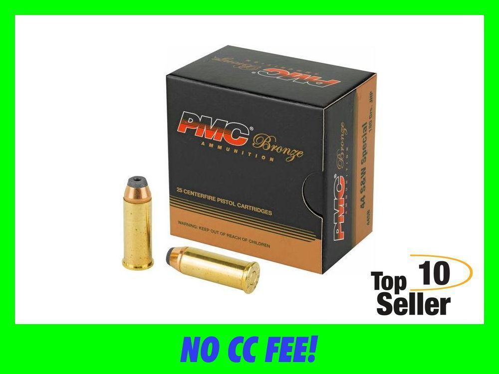 PMC 44 S&W SPECIAL SPL HOLLOW POINT 180GR JHP BRONZE AMMO-img-0