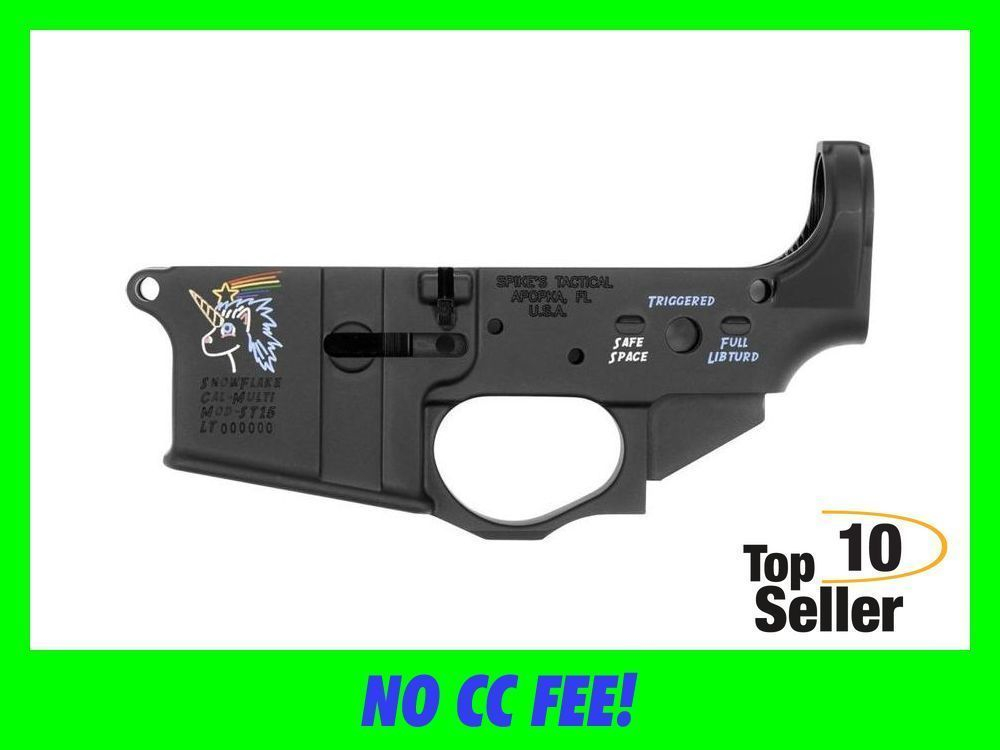 Spike's Tactical Snowflake AR-15 Stripped Lower COLOR FILLED-img-0