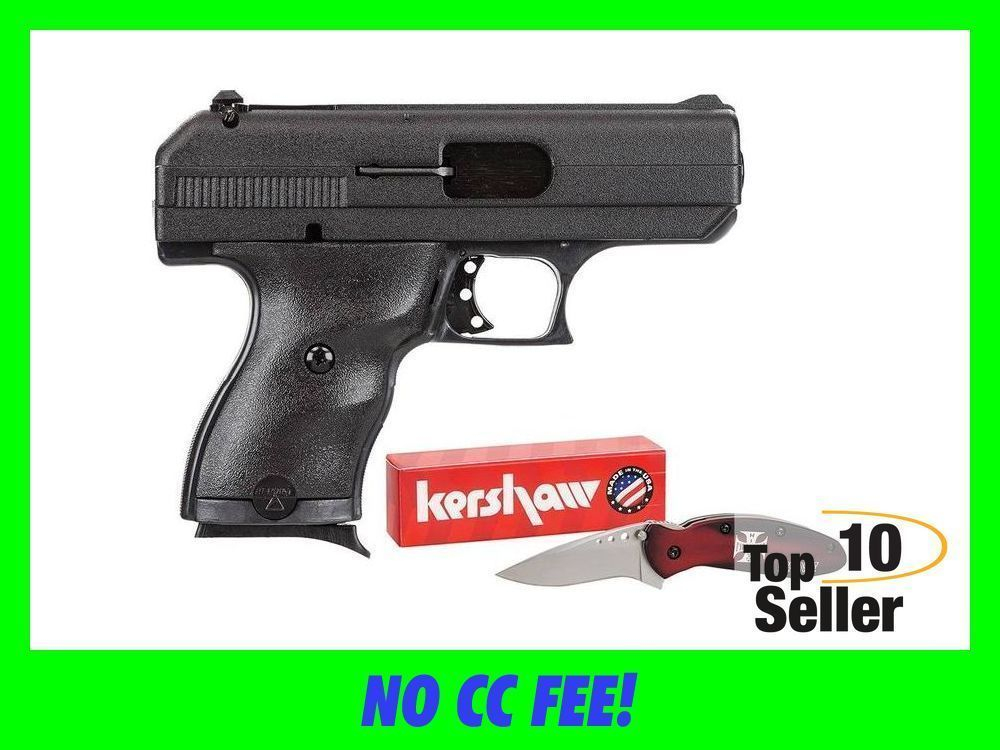 Hi-Point 916HCKNIFE C9 w/Knife 9mm Luger 8+1, 3.50” Black Steel...-img-0