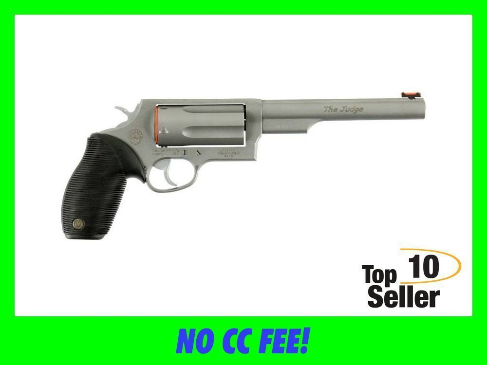Taurus Judge Magnum Stainless 45 Colt 410 Ga 3in 6.5in 2-441069MAG-img-0