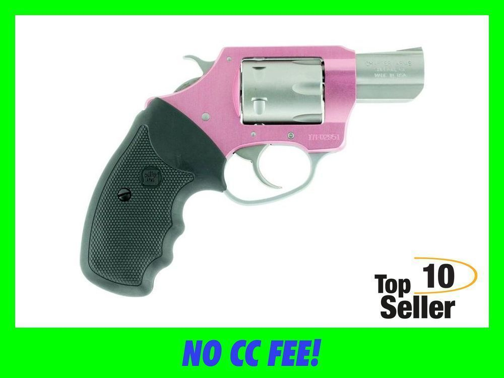 Charter Arms 52330 Pathfinder Pink Lady Small 22 WMR, 8rd 2” Stainless-img-0
