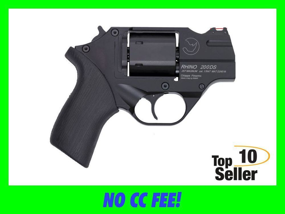 Chiappa Firearms CF340217 Rhino 200D Small Frame 357 Mag, 6 Shot 2”...-img-0