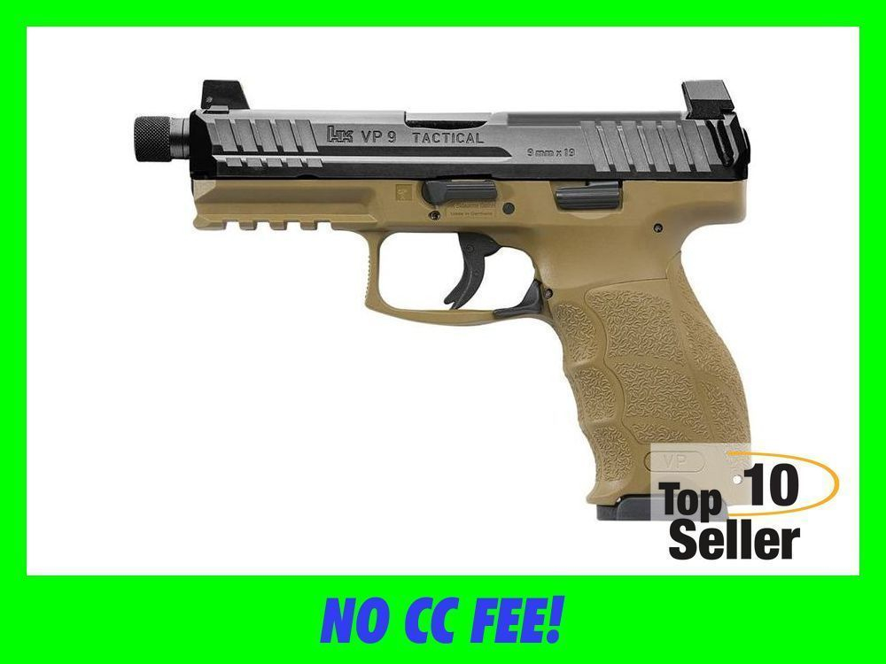 HK 81000775 VP9 TACT FDE W/ 3-10RD MAGS NS-img-0