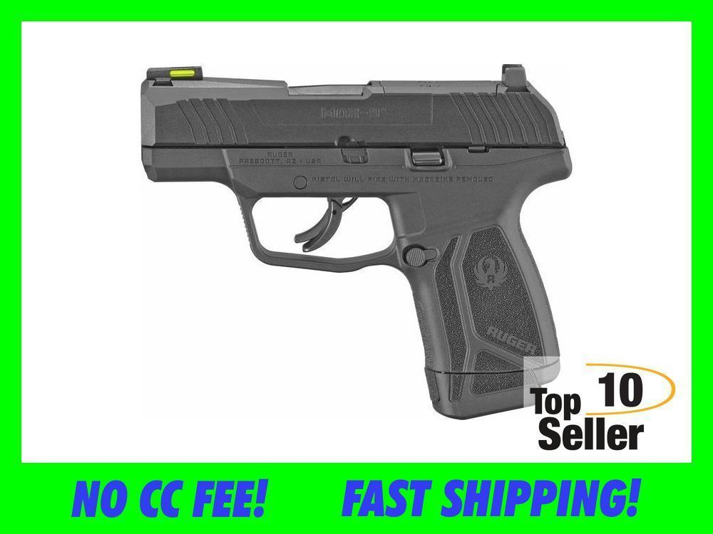 Ruger Max-9 Pro Compact 9mm 3.2 Optic Ready OR Max 9 Pistol 12rd - Semi ...