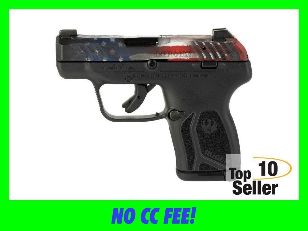 Ruger LCP MAX 380 ACP Red White Blue 13745-img-0