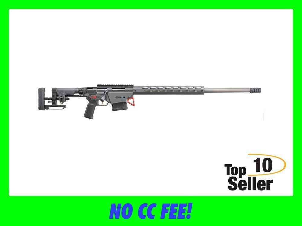 Ruger 18084 Precision 6.5 Creedmoor 26” Stainless 10+1, Gray, M-LOK...-img-0
