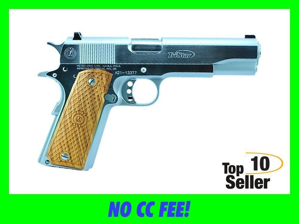 TriStar 85605 American Classic Government 1911 9mm Luger Caliber with...-img-0